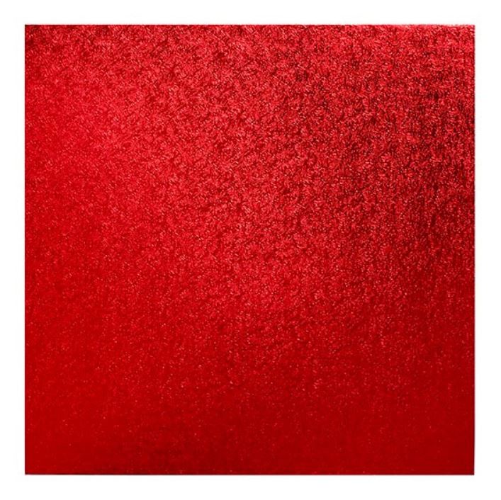 Podložka červený čtverec 30,4 cm