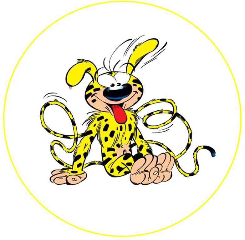 Marsupilami 2 kruh 20 cm