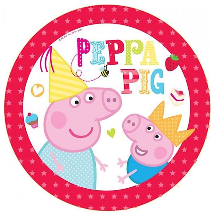 Peppa 3 kruh 20 cm