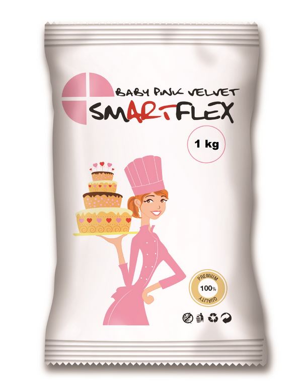 Smartflex Baby Pink Velvet Vanilka 1 kg v sáčku