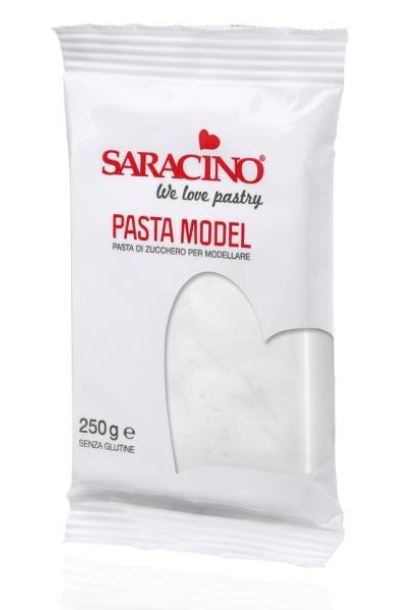 Modelovací hmota Saracino 250 g bílá