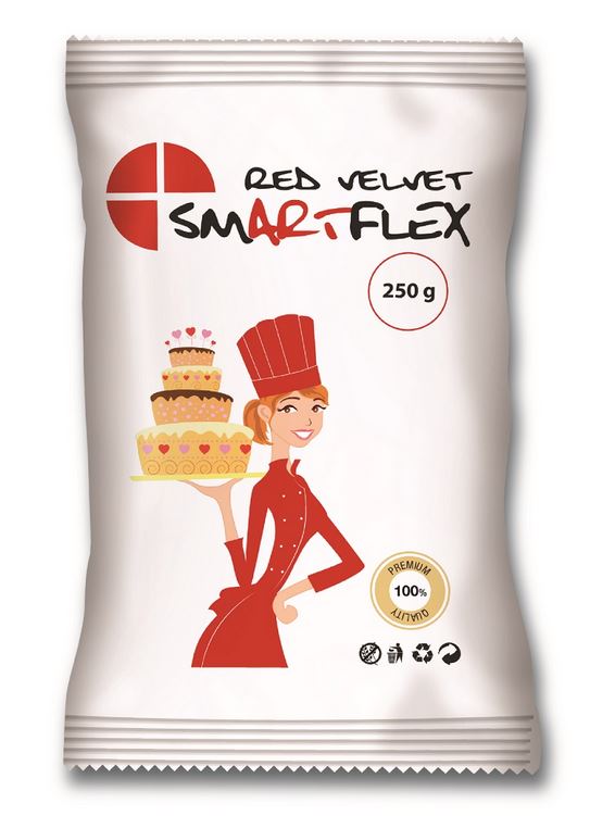 Smartflex red velvet vanilka 0,25 kg v sáčku