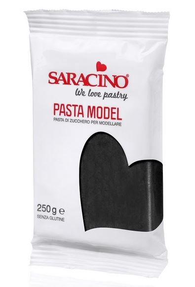 Modelovací hmota Saracino černá 250 g