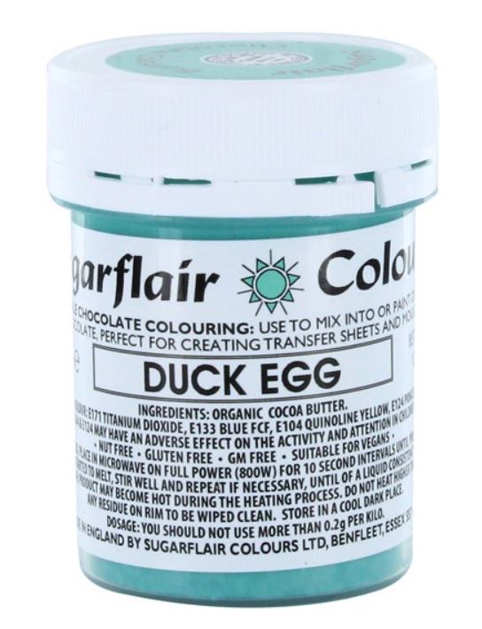 Barva do čokolády Duck Egg 35 g