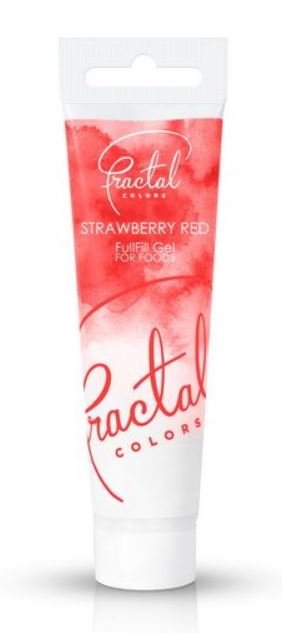 Gelová barva Fractal Strawberry Red 30 g