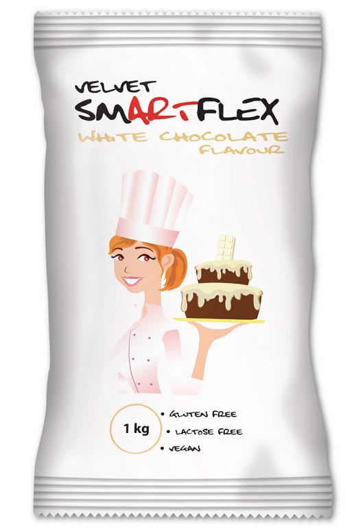 Smartflex velvet bílá čokoláda 1 kg