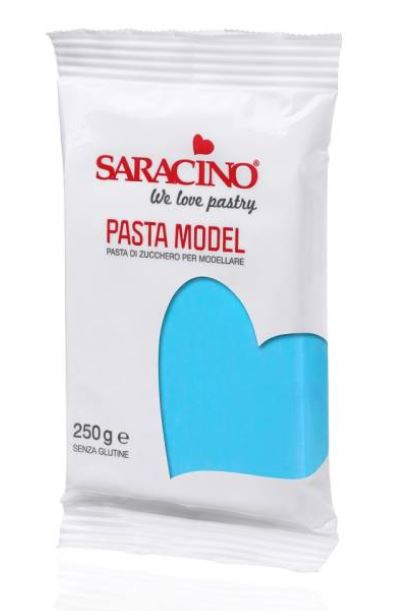 Modelovací hmota Saracino svělte modrá 250 g