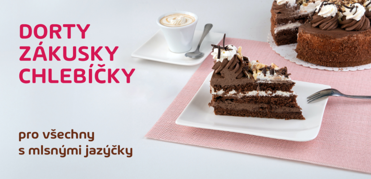 Dorty, zákusky i chlebíčky
