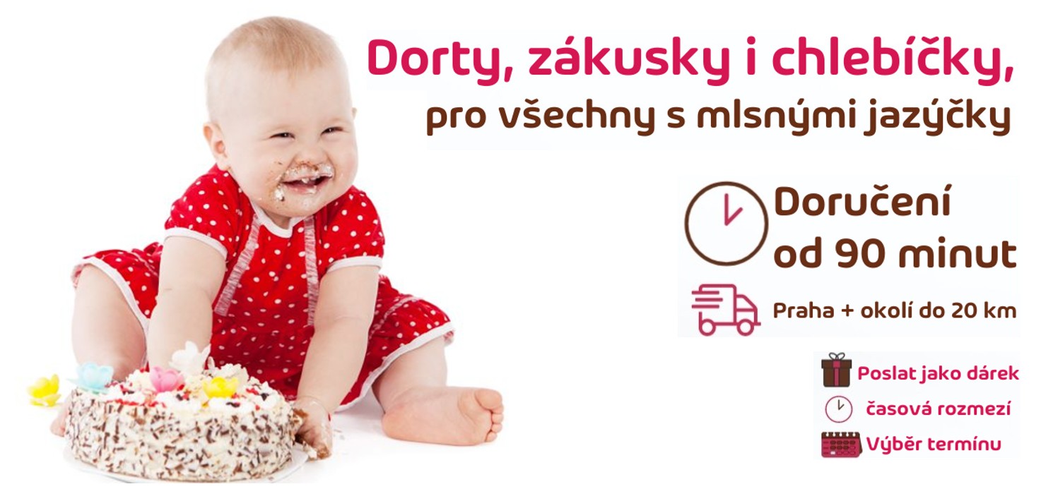 Dorty, zákusky i chlebíčky