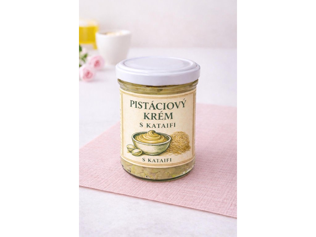 pistáciový krém produkt