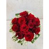 11 rudých růži s přízdobou