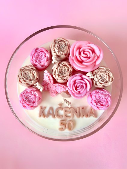 PERSONALIZOVANÁ SVÍČKA NA MÍRU - L 17 cm