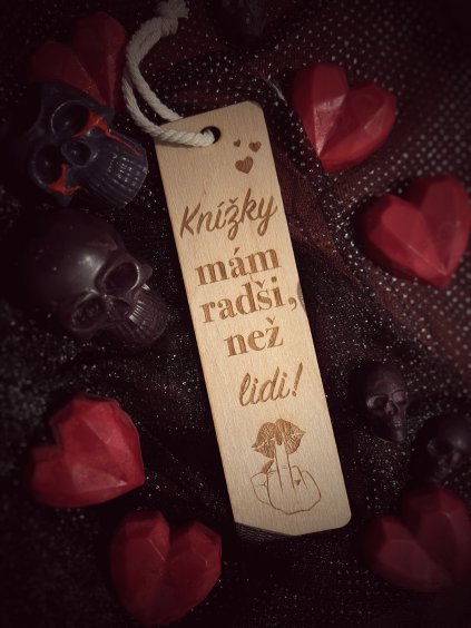 Dřevěná záložka