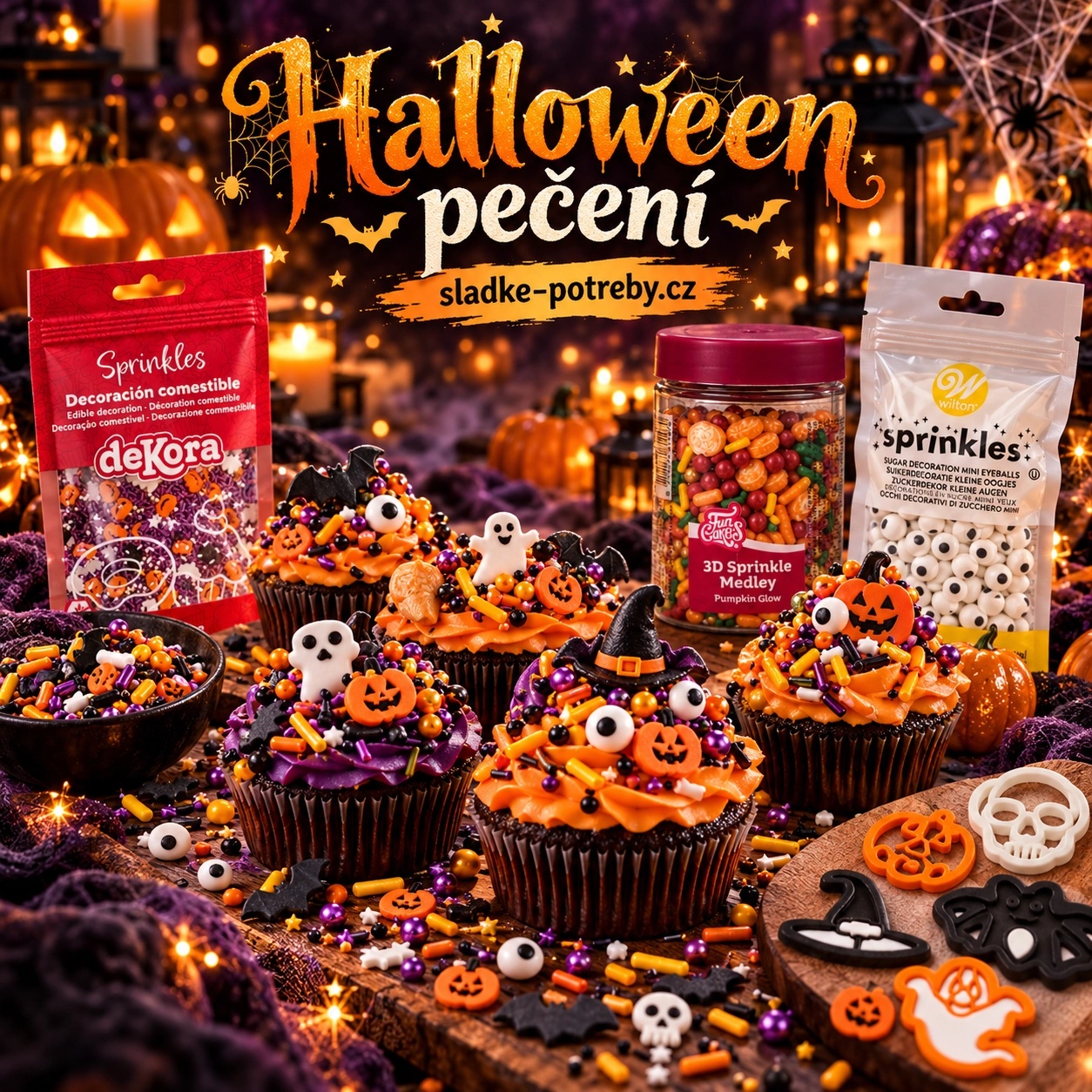 Halloween pečení s FunCakes