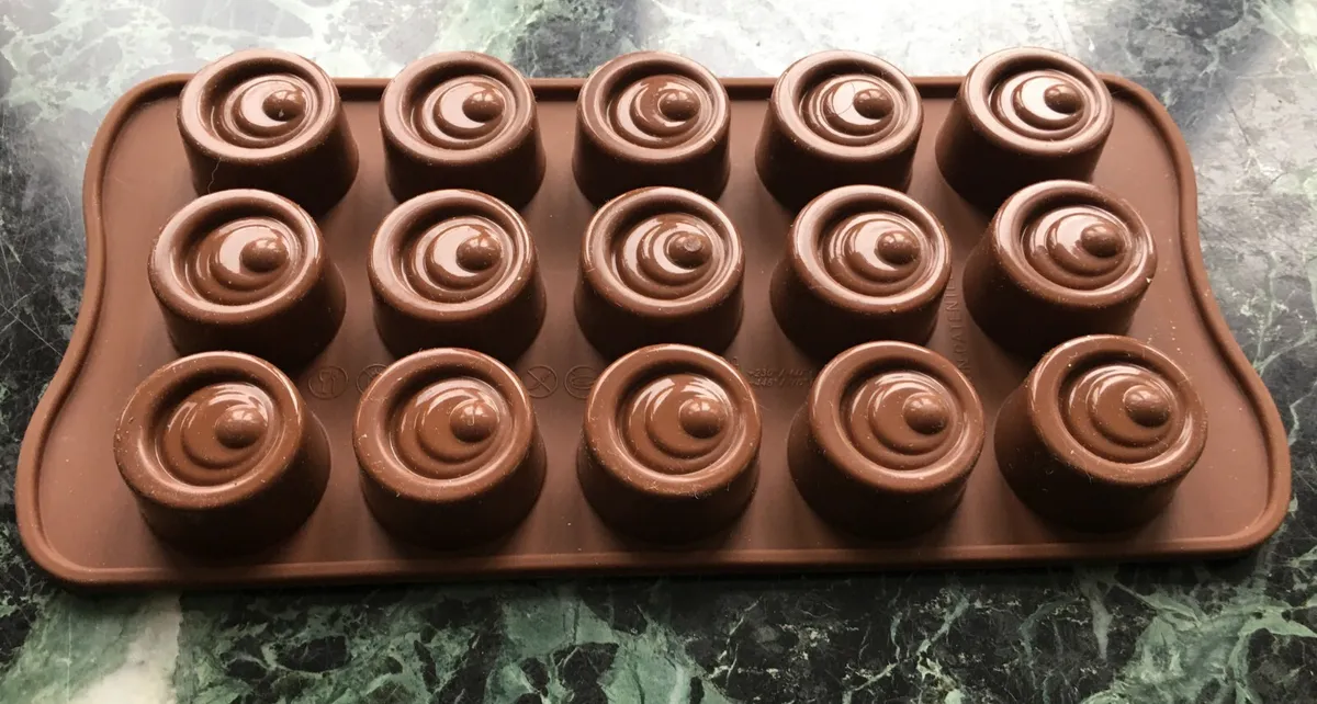 Silikonová forma na čokoládu