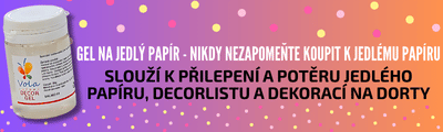 Gel na jedlý papír