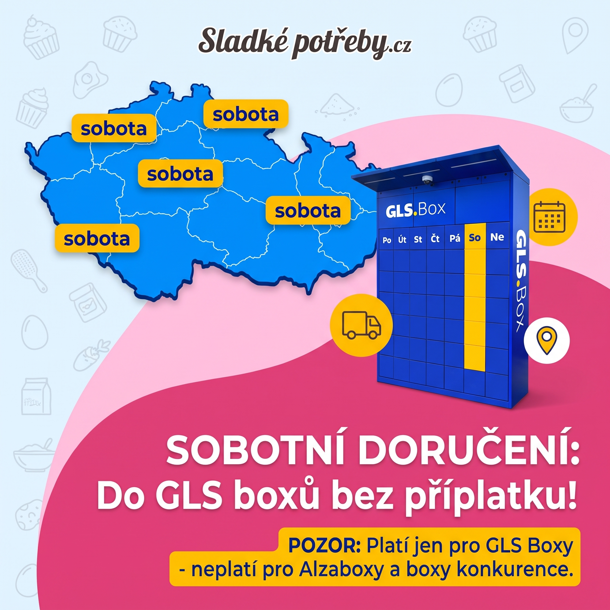 GLS sobotní doručení