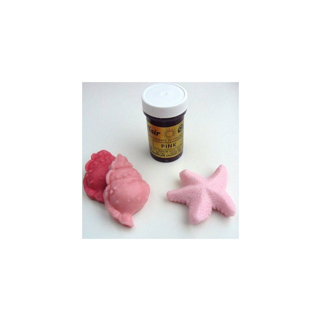 Gelová barva Sugarflair (25 g) Pink