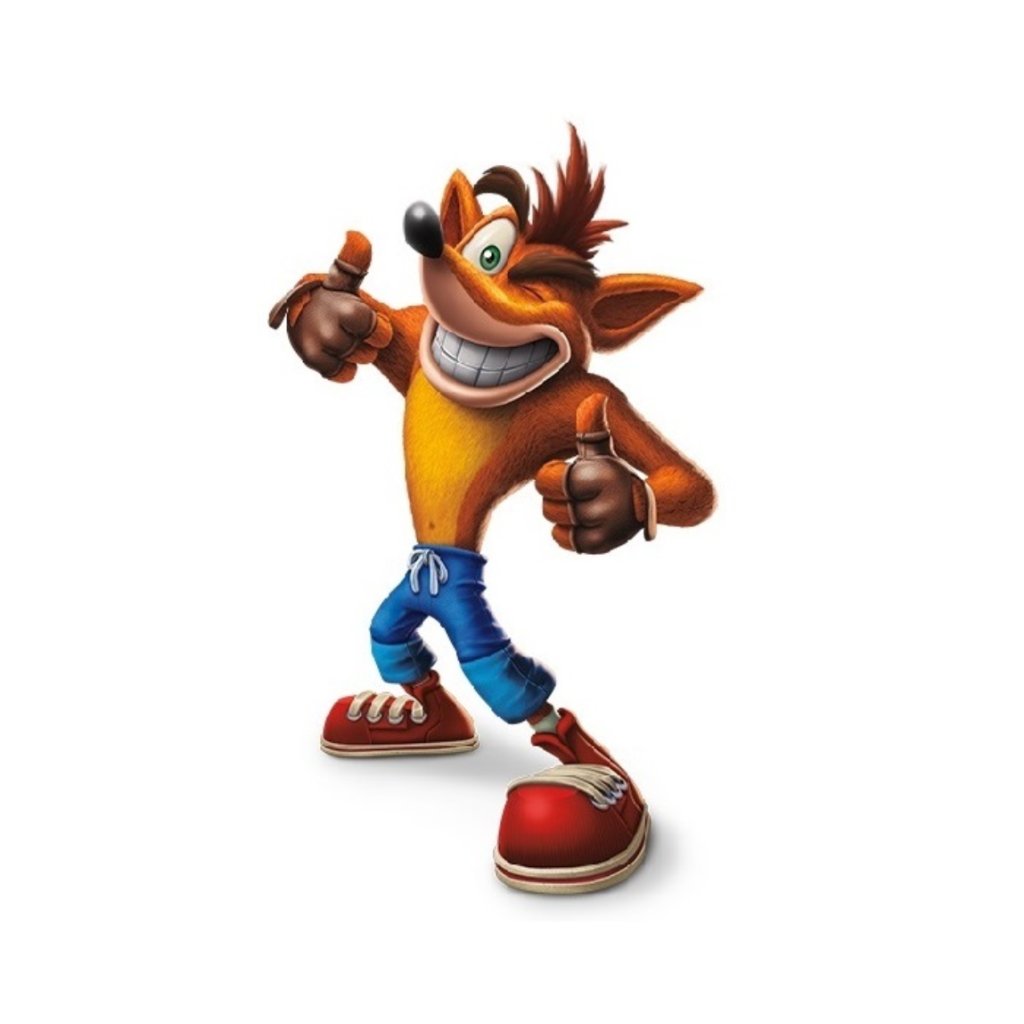 Jedlý papír CRASH BANDICOOT