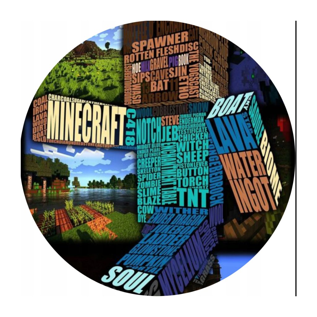 Jedlý papír MINECRAFT
