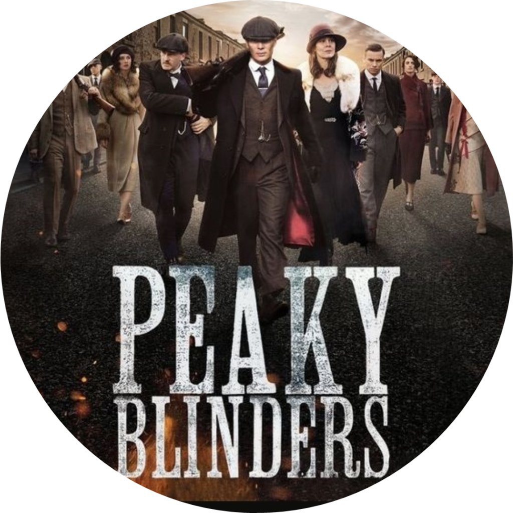 Jedlý papír PEAKY BLINDERS - GANGY Z BIRMINGHAMU