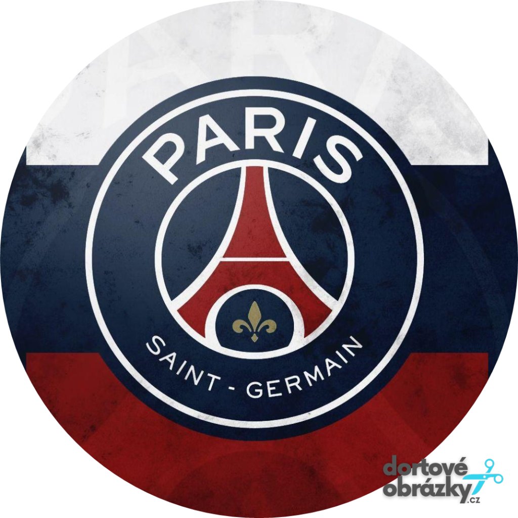 Jedlý papír PSG - ZNAK (● velikost průměr 20 cm ☝, ● materiál FONDÁNOVÝ DECORLIST ✴️)