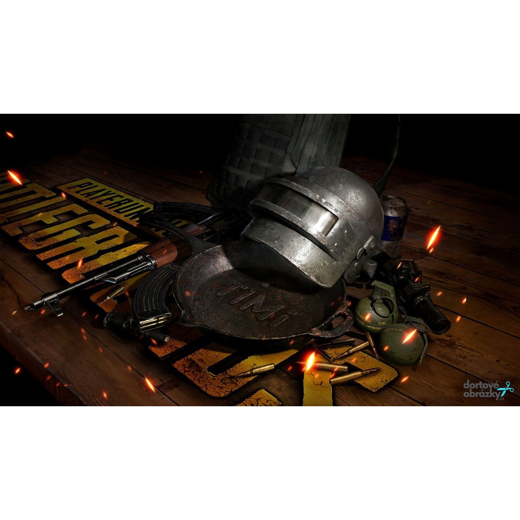 Jedlý papír  PUBG (● velikost formát A4 (25x20cm) ☝, ● materiál FONDÁNOVÝ DECORLIST ✴️)