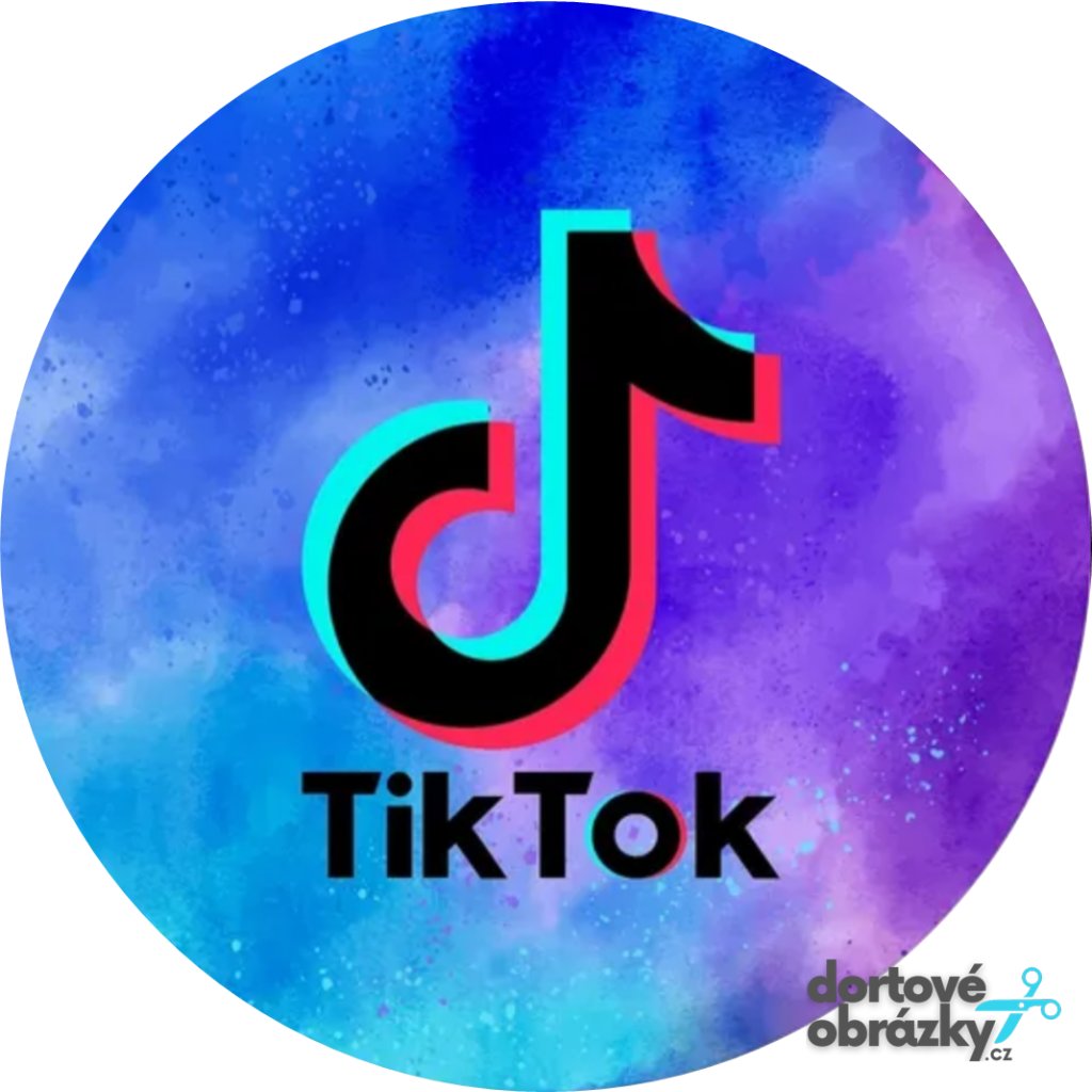 Jedlý papír TIK TOK (● velikost průměr 20 cm ☝, ● materiál FONDÁNOVÝ DECORLIST ✴️)