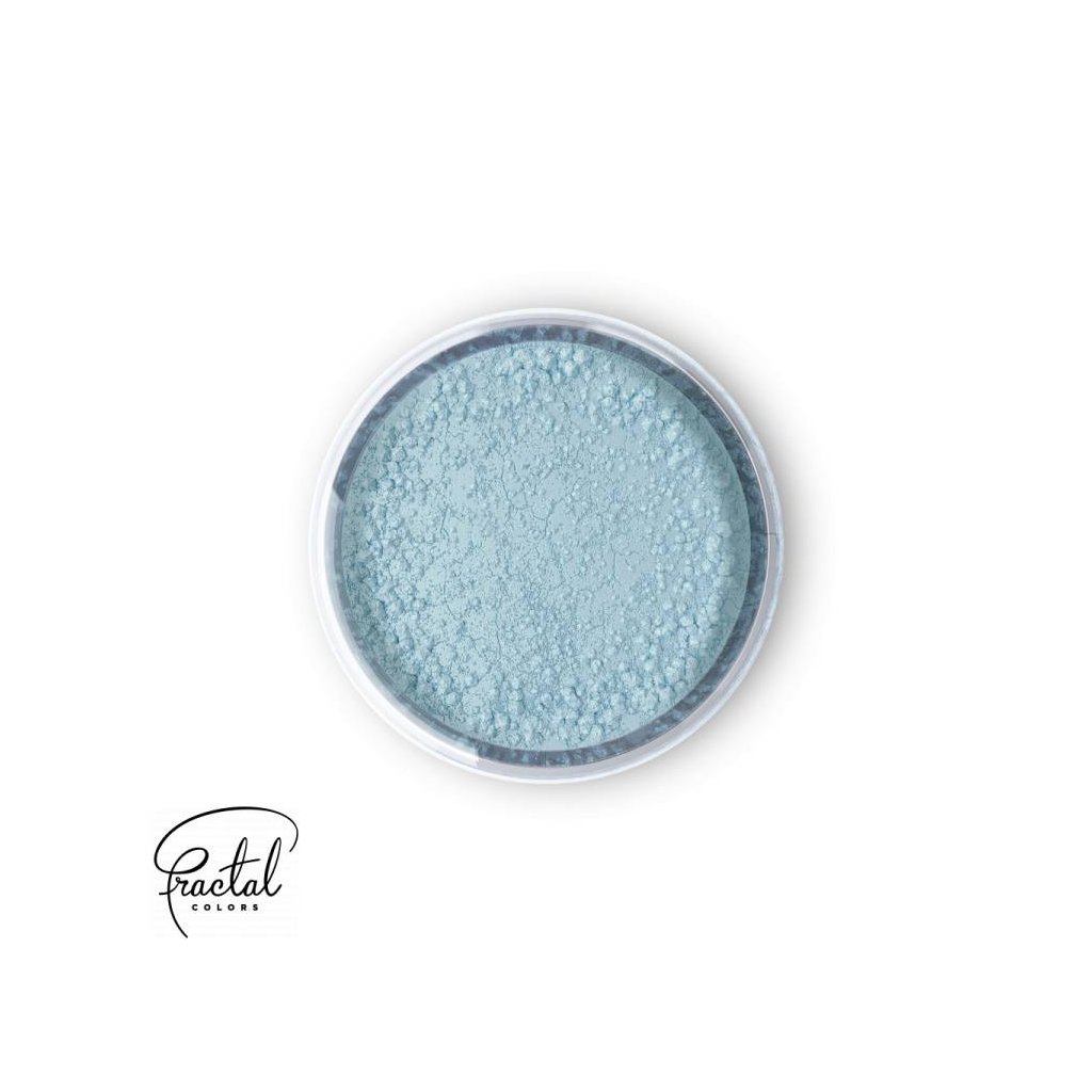Jedlá prachová barva Fractal - Sky Blue (4 g) ♡