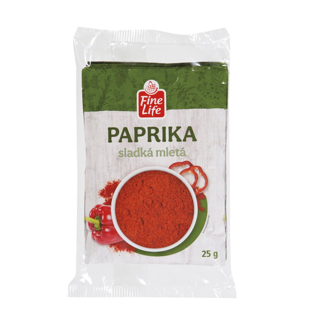 Fine Life Paprika sladká mletá 5 x 25 g