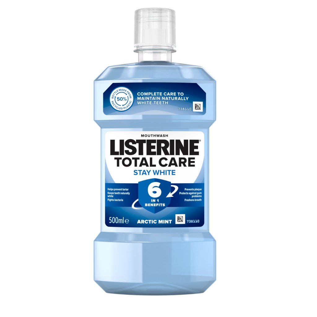 LISTERINE Stay White Arctic Mint ústní voda 500 ml