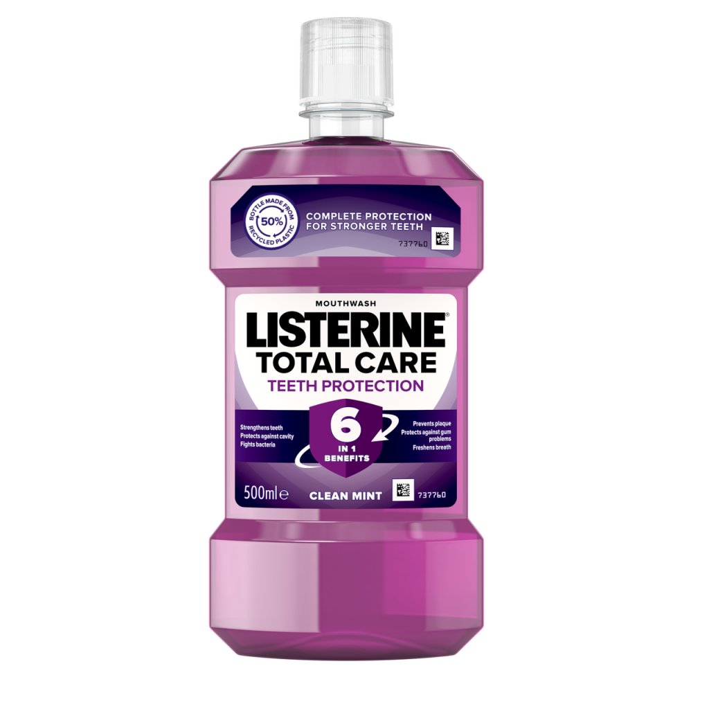 LISTERINE Total Care Clean Mint ústní voda 500 ml