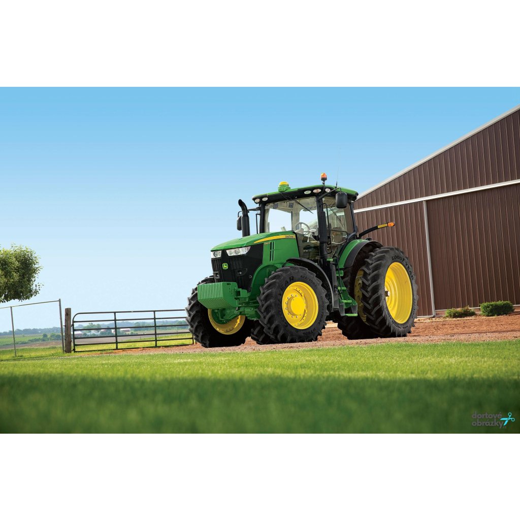Jedlý papír  TRAKTOR (● velikost formát A4 (25x20cm) ☝, ● materiál FONDÁNOVÝ DECORLIST ✴️)