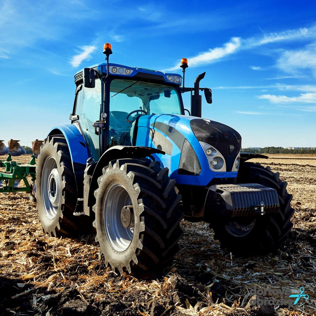 Jedlý papír  TRAKTOR (● velikost průměr 20 cm ☝, ● materiál FONDÁNOVÝ DECORLIST ✴️)