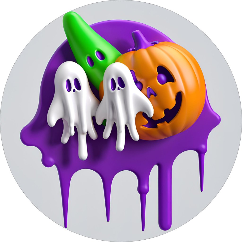 Jedlý papír Halloween