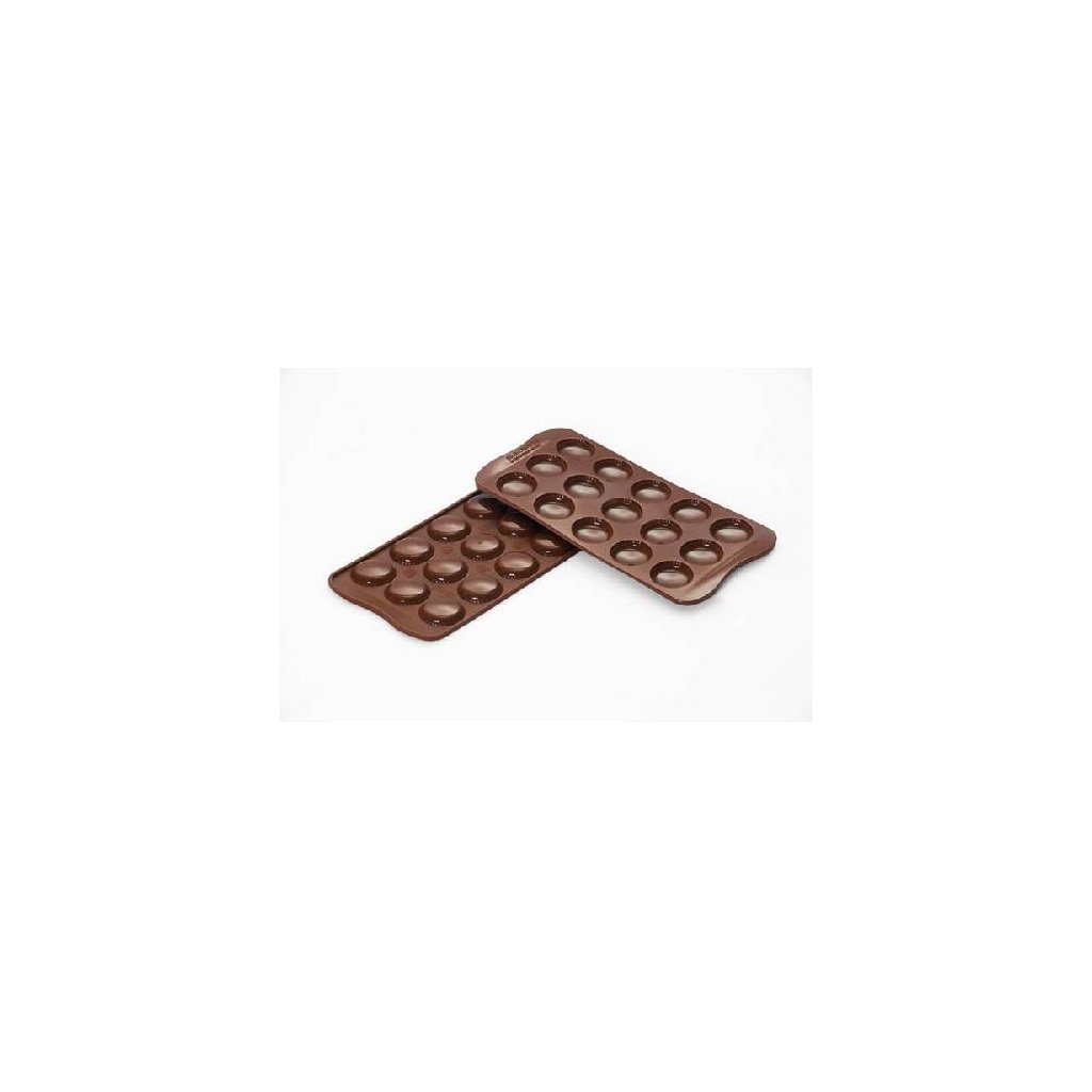 Silikomart forma na čokoládu Macarons (Makronky) /D_SCG21