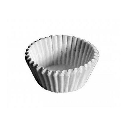 Košíčky na muffiny nepromastitelné Bílé 5 x 3 cm (100 ks) /D_65550