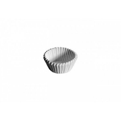 Košíčky na mini muffiny nepromastitelné Bílé 3,5 x 2 cm (100 ks) /D_65535
