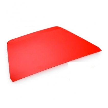 Cukrářská karta velká tvrdá červená 21,5 x 13 cm /D_RTT1-R