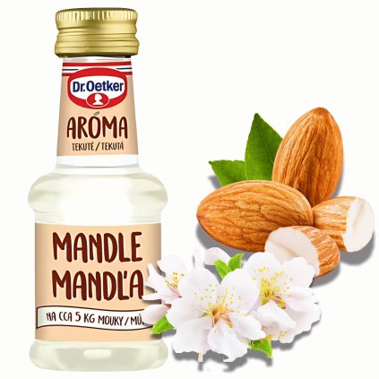 Vysoce kvalitní mandlové aroma s přírodním olejem