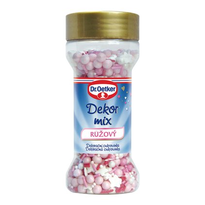 Dr. Oetker Dekor mix růžový (50 g) /D_DO0033