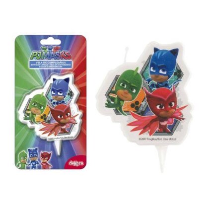 Svíčka PJ Masks 2D ♡
