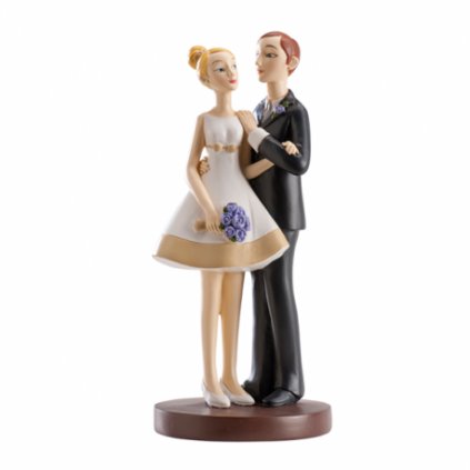 Svatební figurka na dort 16cm - Dekora  | Cukrářské potřeby
