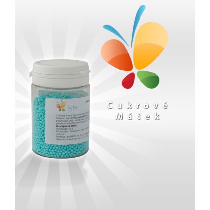Cukrový máček (modrý) 50 g/dóza