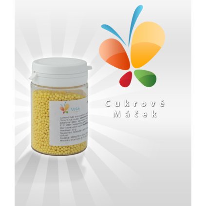 Cukrový máček (žlutý)   50 g/dóza