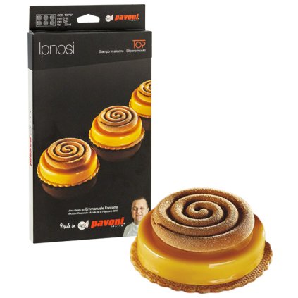 Forma silikonová design Ipnosi 3D (spirála) 6x30ml