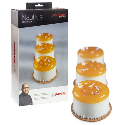 Forma silikonová design Nautilus 3D  20x106ml
