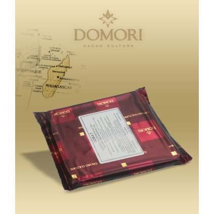 Čokoláda Domori SAMBIRANO Madagascar 51% mléčná 0,5 kg/blok