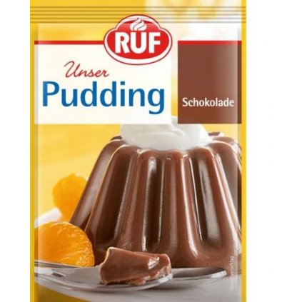 Čokoládový puding 3x41g - RUF  | Skvělé pro Váš domácí dort