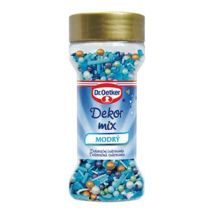 Dr. Oetker Dekor mix modrý (50 g) /D_DO0079